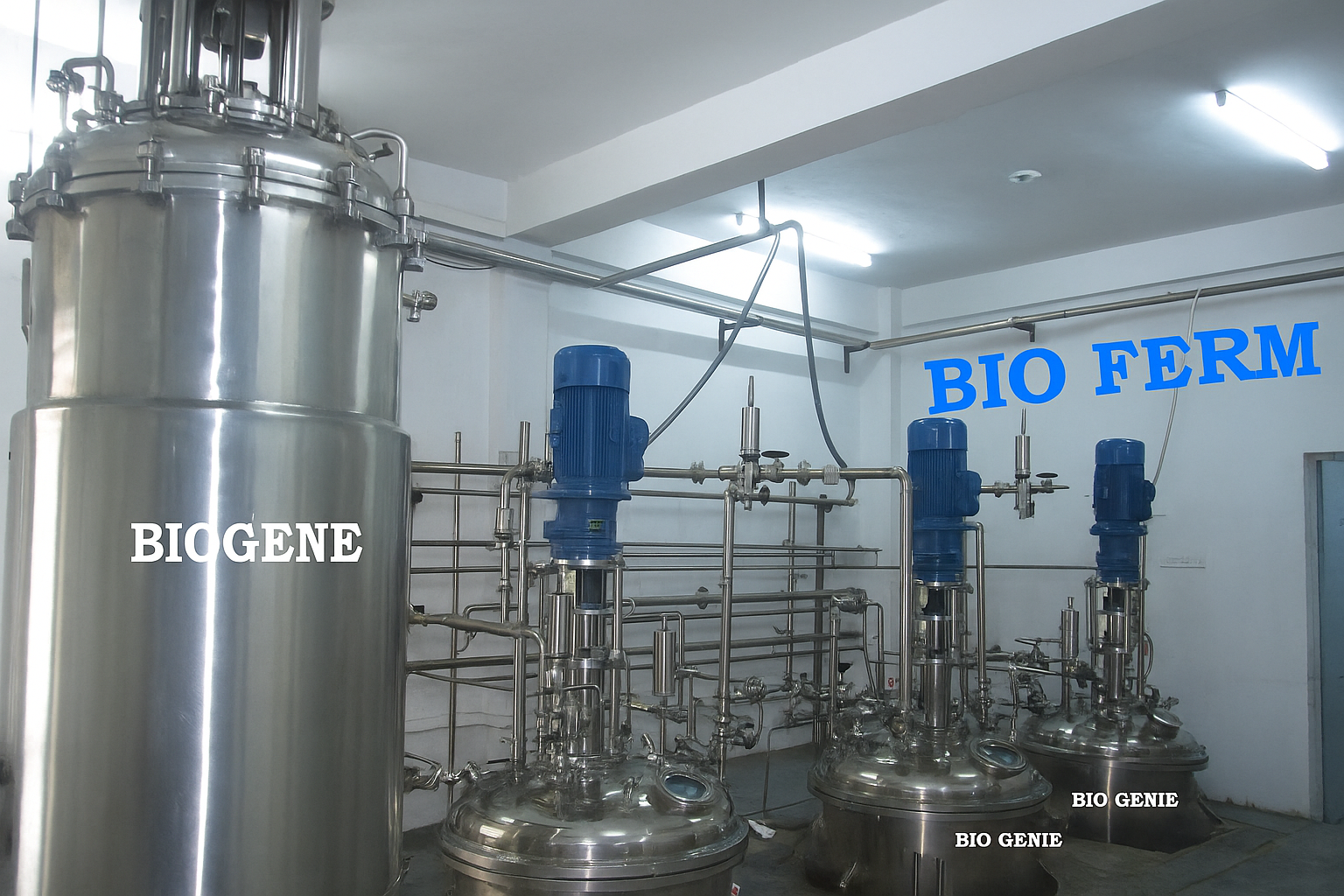 Large Industrial Fermenter